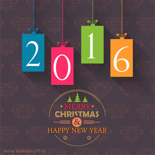 merry christmas and happy new year 2016