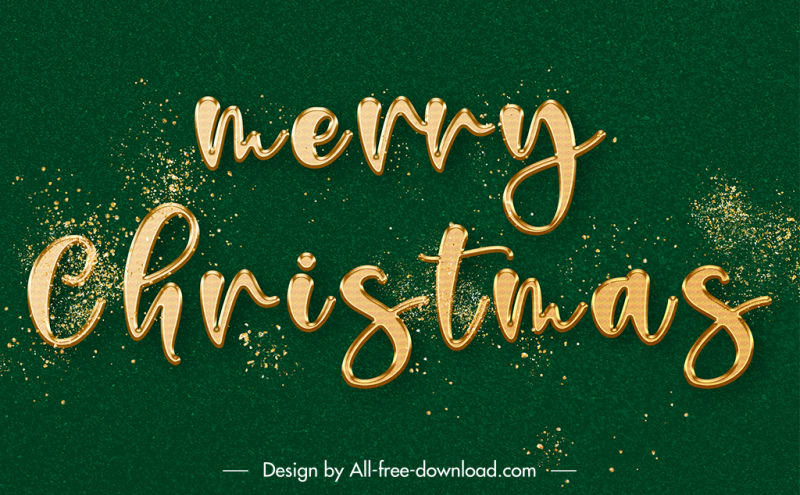 merry christmas backdrop photoshop styles elegant dynamic calligraphy light effect