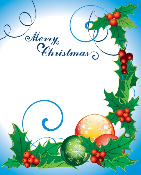 Christmas page borders for microsoft word 2010 free vector download ...