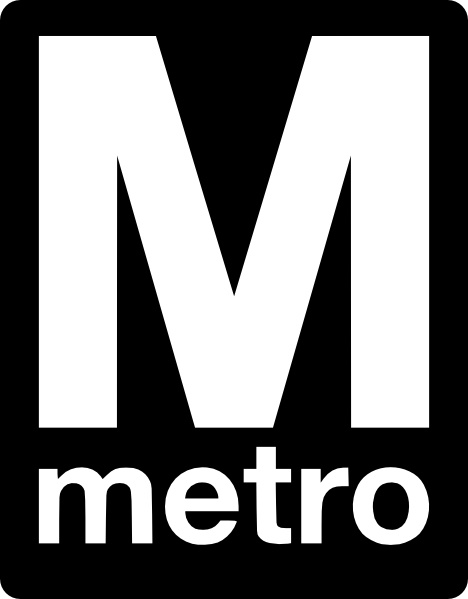 Metro Logo clip art