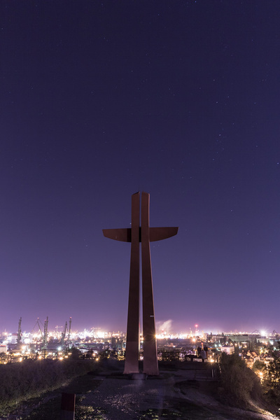 millenium cross in gdansk