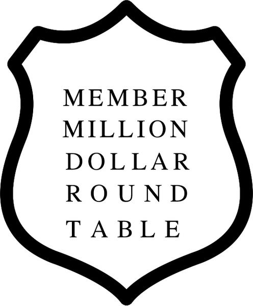 Million Dollar Round Table Free Vector, The Million Dollar Round Table