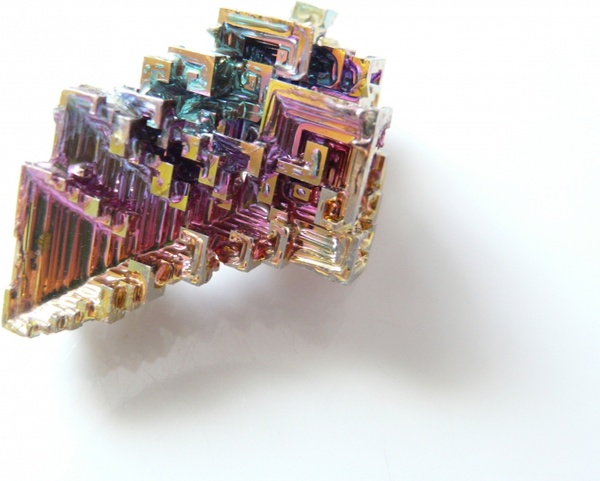 mineral iridescent bismuth