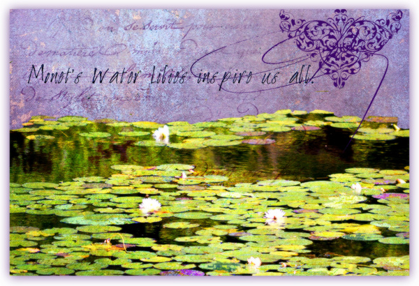 monets water lilies inspire us all