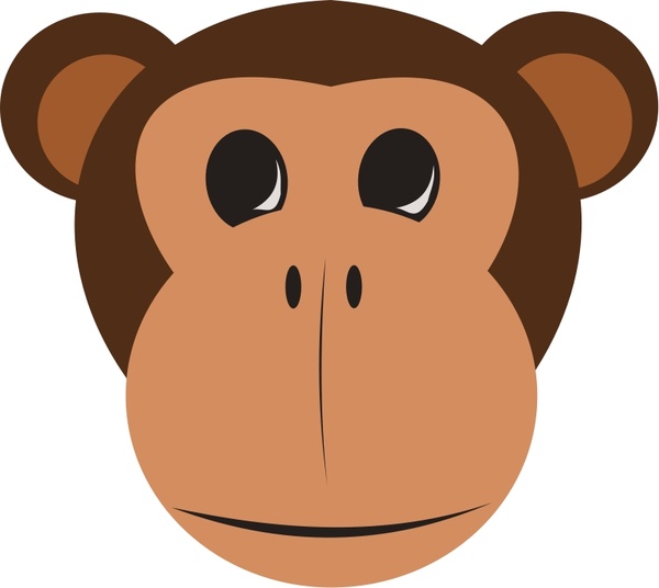 Download Monkey Face Free Vector In Open Office Drawing Svg Svg Vector Illustration Graphic Art Design Format Format For Free Download 48 97kb PSD Mockup Templates