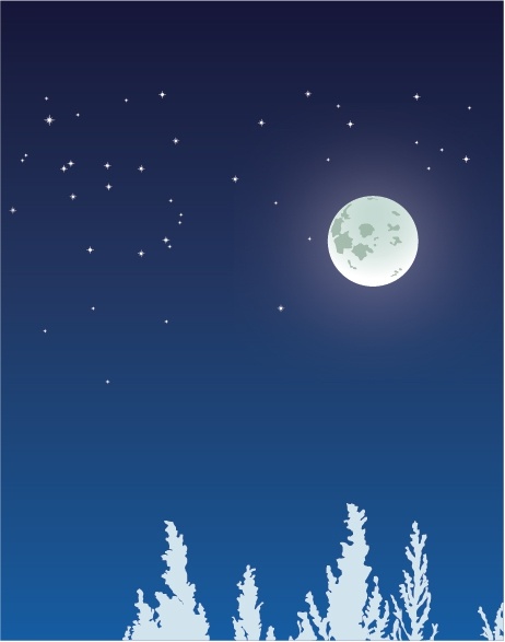Moon Vector Free Vector In Adobe Illustrator Ai Ai Vector Illustration Graphic Art Design Format Format For Free Download 2 33kb