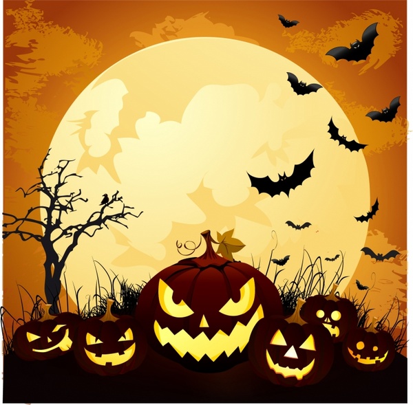 halloween illustration free download