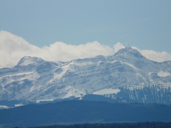 mountains panorama sky