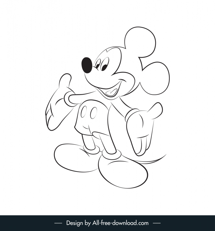 Mickey mouse cartoon download vectors free download 22,443 editable .ai  .eps .svg .cdr files