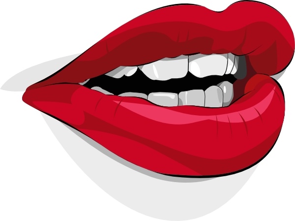Mouth clip art Free vector in Open office drawing svg ( .svg ) vector