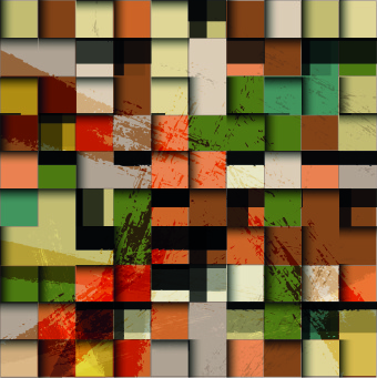 multicolored mosaics squares backgrounds