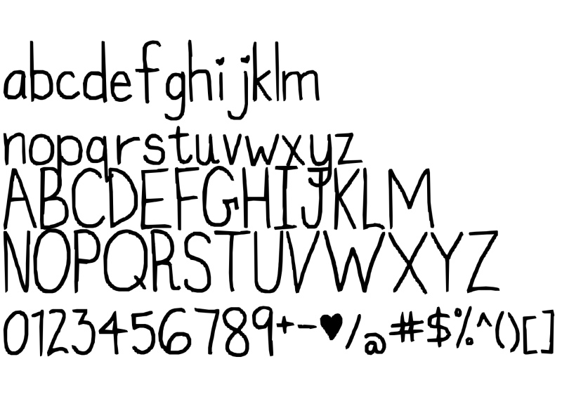 My font isnt funky enough