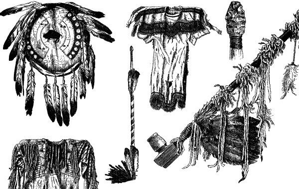 Native American Object Vectors 