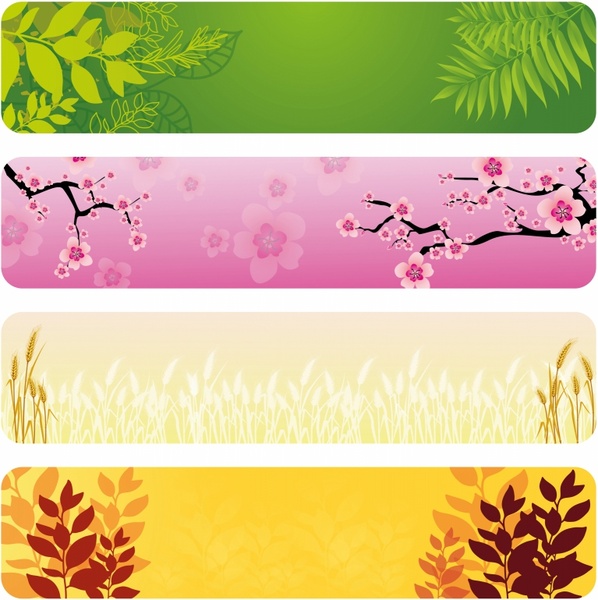 Vector nature banner wallpaper vectors free download 27,409 editable .ai  .eps .svg .cdr files