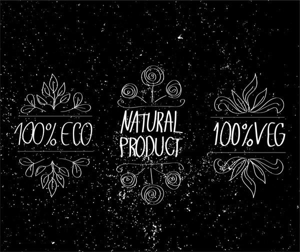 nature eco product label
