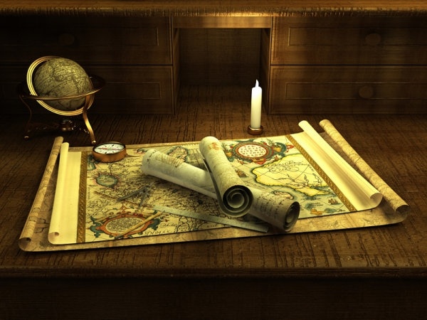 navigation map and compass 02 hd figure goods