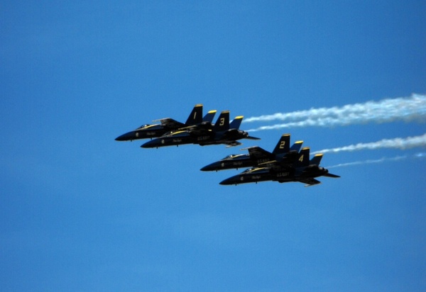 navy blue angels jets
