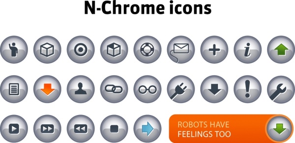 N-chrome icons icons pack