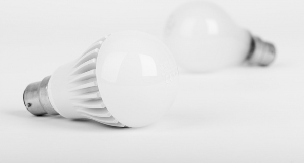 new and old light bulb