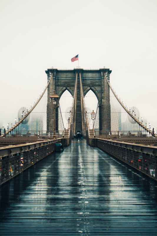 new york city landmark picture classical  bridge 
