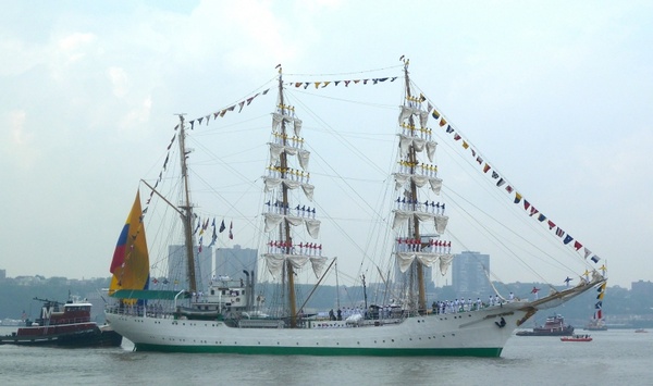 new york city ship sailing