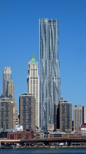 new york city urban skyscrapers