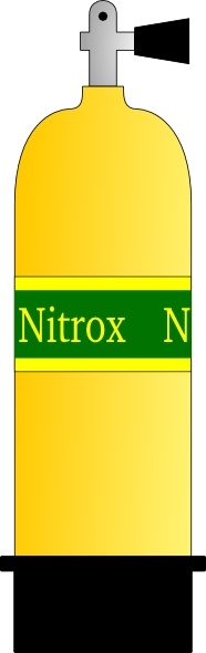 Nitrox Scuba Tank clip art