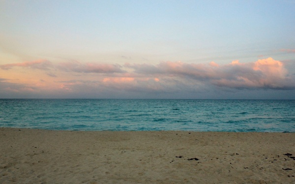 north beach horizon at miami florida