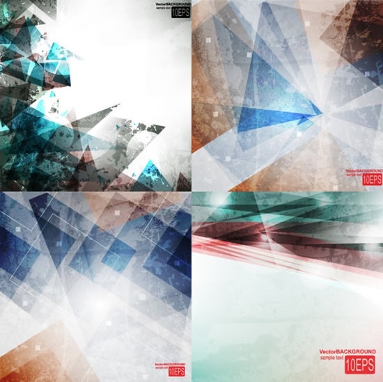 abstract background templates bright modern geometrical decor