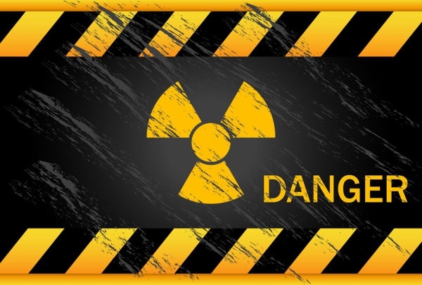 nuclear warning signs 05 vector