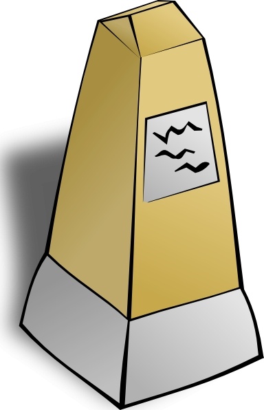 Obelisk clip art 