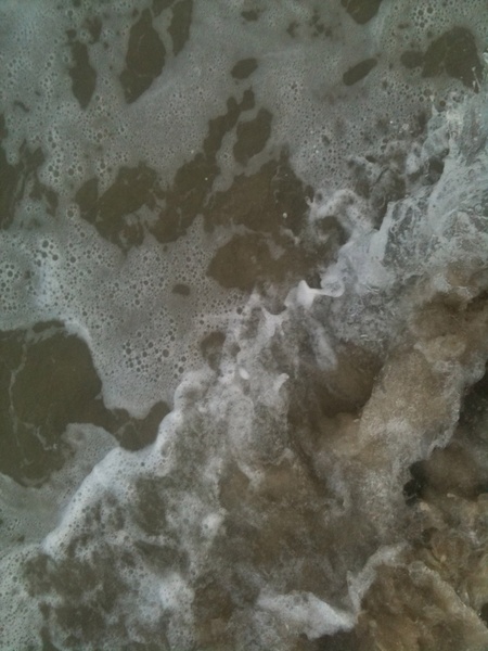 ocean and sand