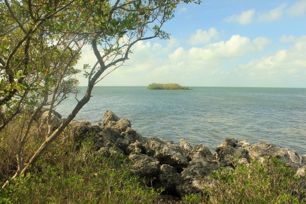 ocean landscape at marathon islands florida