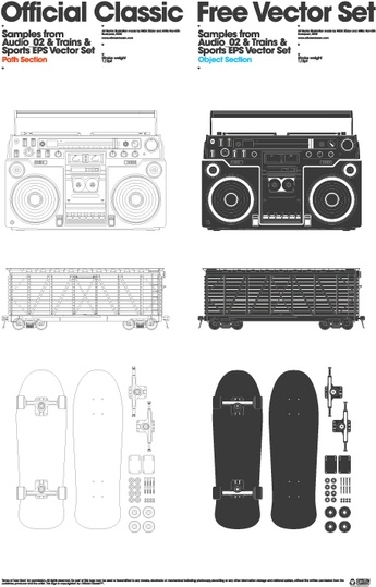 official classic free vector set
