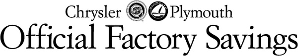 official factory saving