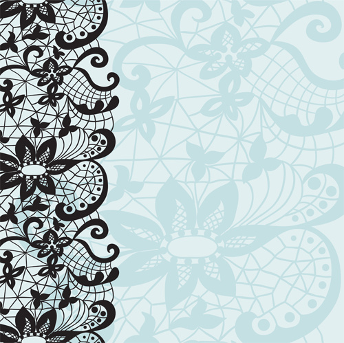 old lace ornament background art