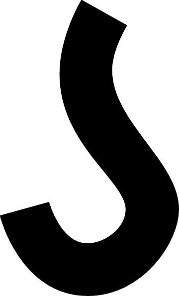 Old Turkic Letter B clip art