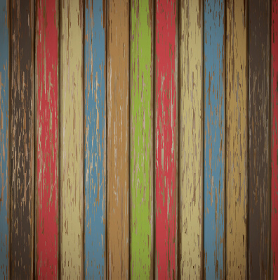 old wooden board textured vector background