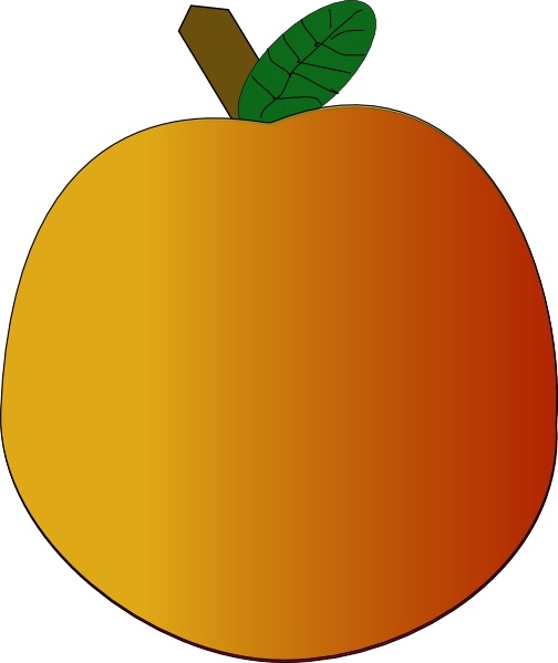 Orange clip art