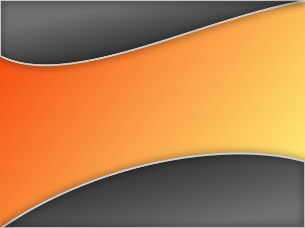 orange curve background 