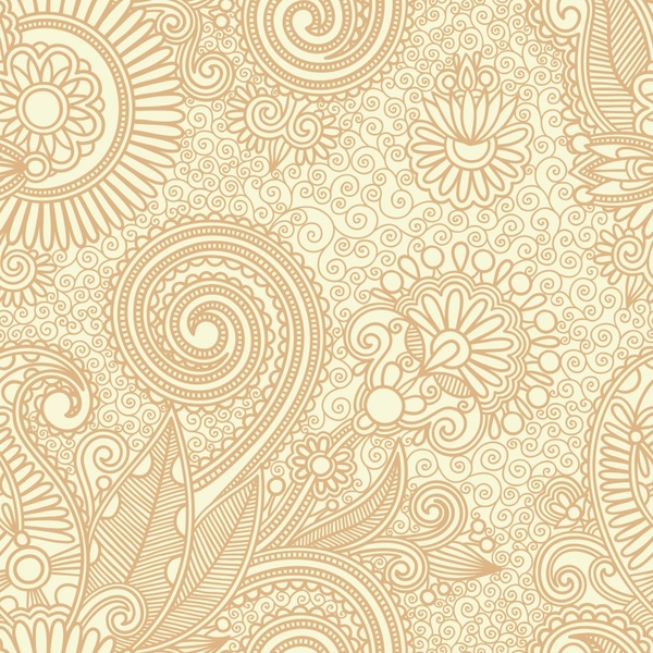 ornate floral background vector illustration