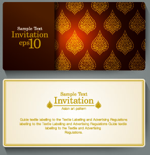 Free invitation card design free vector download (12,970 Free vector
