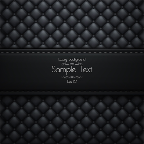 ornate pattern leather background vector