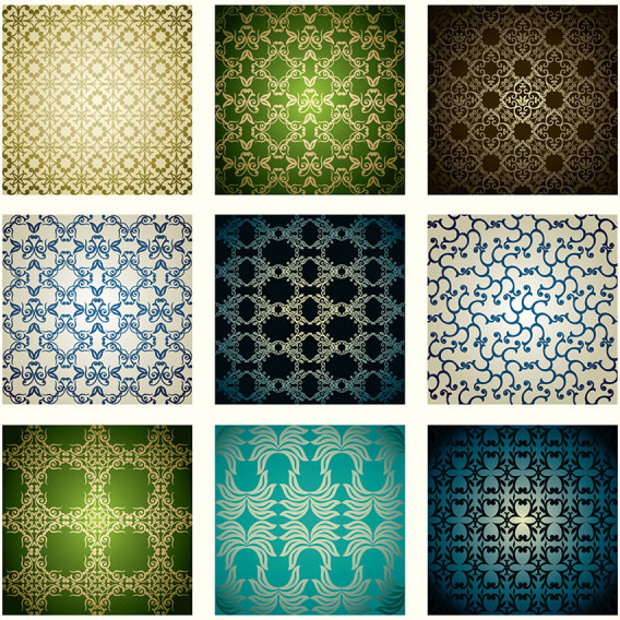 ornate seamless pattern vector