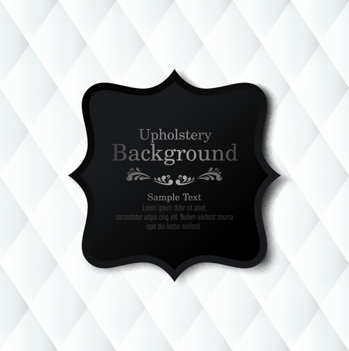 ornate upholstery backgrounds design vector 