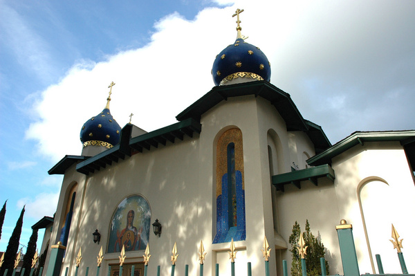 orthodox church of all russian saints mary and jesus burlingame california usa