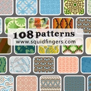 pack of 108 patterns