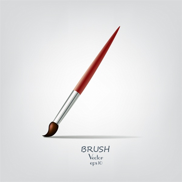 Paint brush for drawing or makeup