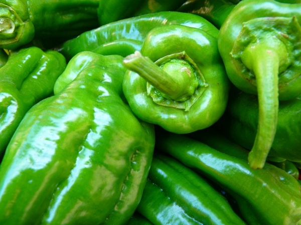 paprika vegetables green