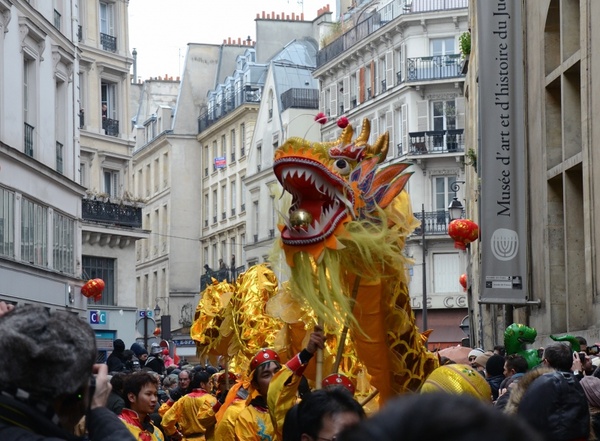paris france chinese new year